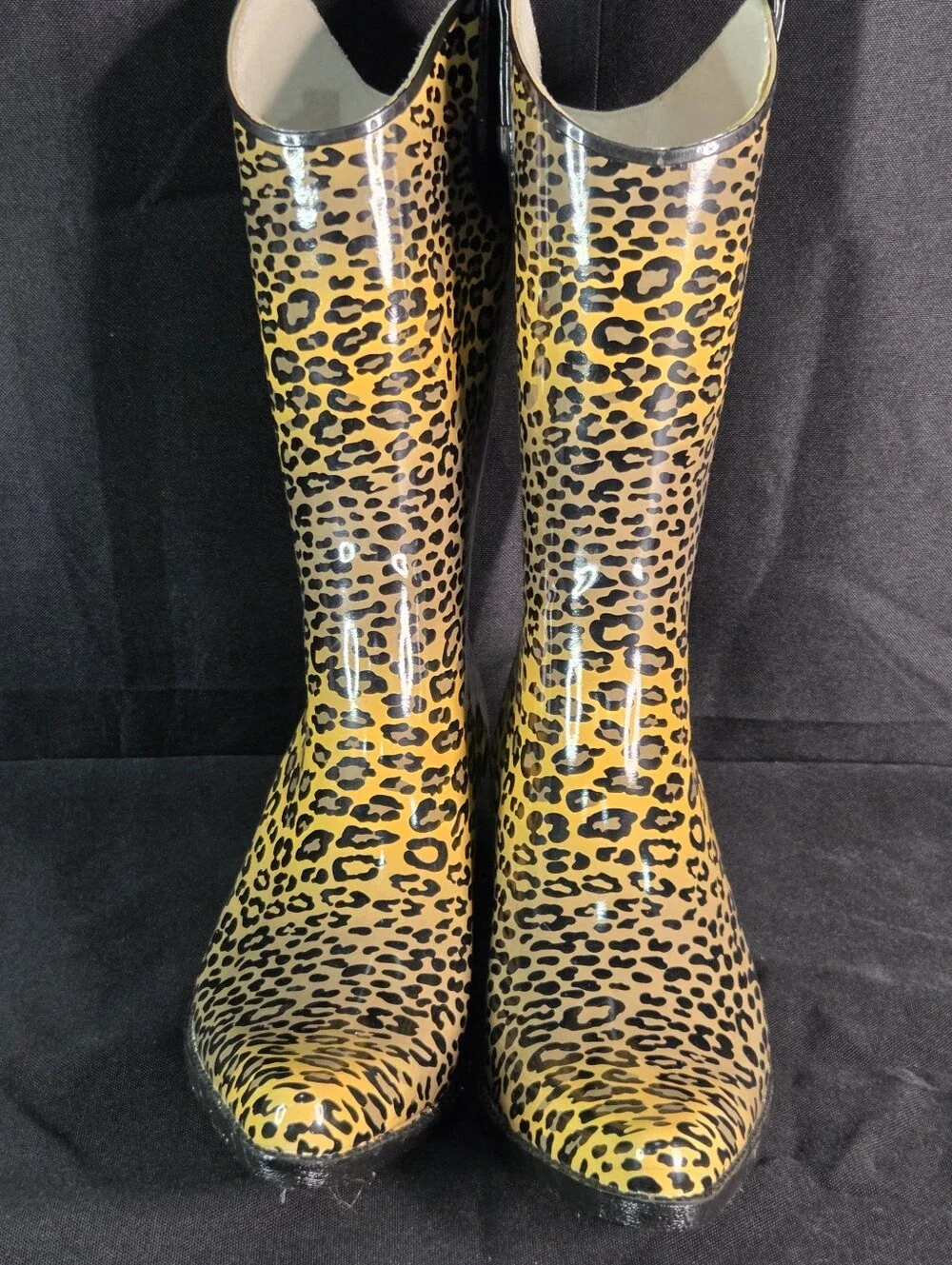 NEW Corky's Rodeo Style Rain Boot Cheetah Print 6